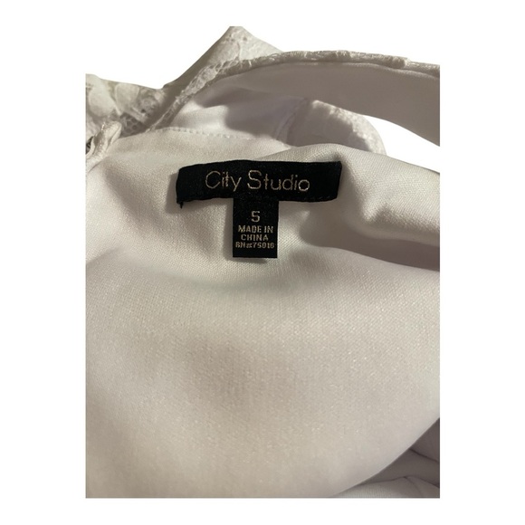 White Lace Dress - Picture 9 of 9